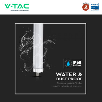 Plafoniera Tubo LED Linkabile 48W 150cm SMD CREE IP65