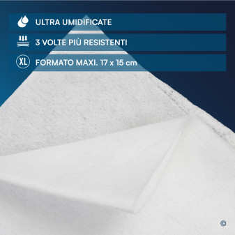 Udiclean Roll-Up Dispenser Pulizia Apparecchi Acustici 100 Salviette