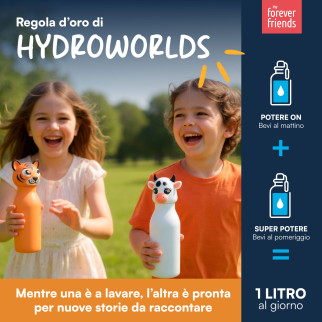 CapsHero Borraccia Termica Bambini Senza BPA 520ml Ape Bee Bea