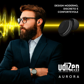 UdiZen Aurora Tappi per Orecchie Antirumore Regolabili -18dB ~ -27dB