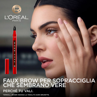 L'Oreal Paris Infaillible Faux Brow Penna Sopracciglia Light Brunette