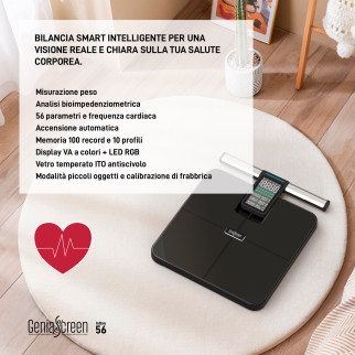 GeniaScreen Bilancia intelligente Impedenziometrica Professionale