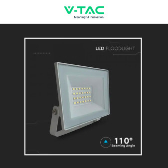 Faro LED 20W SMD IP65 Colore Bianco V-Tac VT-44022