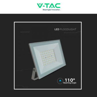 Faro LED 50W SMD IP65 Colore Bianco V-Tac VT-44054
