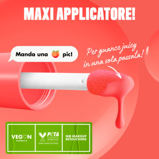 NYX Professional Makeup Fat Cheeks Juicy Blush Liquido 01 Papaya Plump