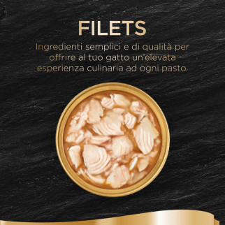 Sheba Filets Pesce Bianco da Pesca Sostenibile per Gatti 60g