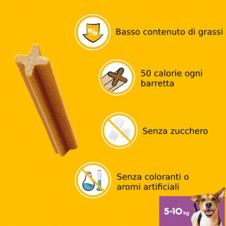 70 Stick per l'Igiene Orale del Cane Pedigree Dentastix Small
