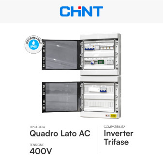 Chint Quadro Elettrico Lato AC Trifase Fino a 30kW 400V IP65