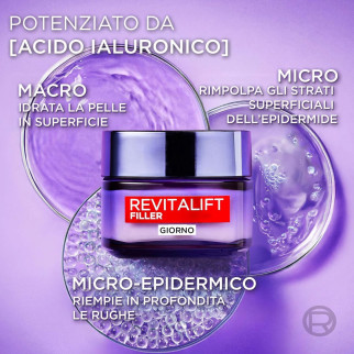 Revitalift Filler Trattamento Rivolumizzante Anti-Rughe L'Oréal Paris