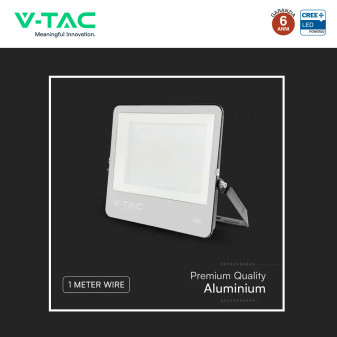 Faro LED 300W SMD Chip CREE IP65 Colore Nero VT-44003