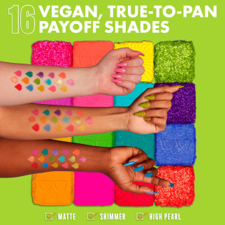 NYX Professional Makeup Ultimate I Know That's Bright Palette 16 Ombretti