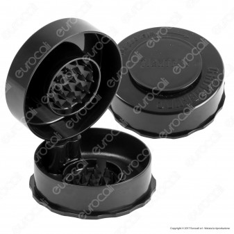 Grinder Tritatabacco 3 Parti con Chiusura Ermetica Sottovuoto