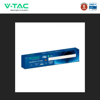 Tubo LED Prismatico 10W 30cm SMD Chip CREE V-Tac