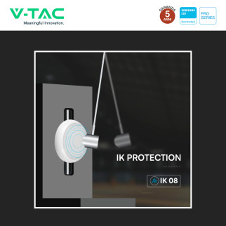 Plafoniera LED 20W SMD Samsung IP65 IK08 3in1 CCT V-Tac Pro