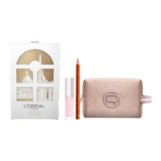 L'Oréal Paris Voyage Enchanté  Set Natale Lucidalabbra Matita Pochette