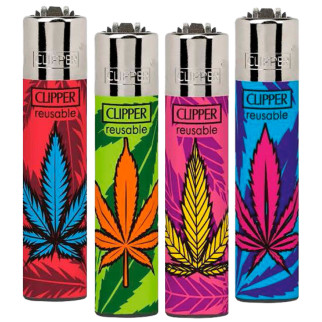 Clipper Micro Accendino a Pietrina Fresh Weed 4 Accendini