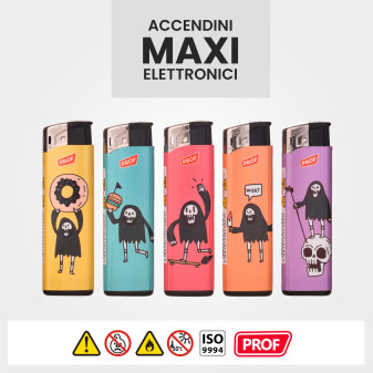 AccendinI Elettronici Reapers Prof Maxi - Box da 50