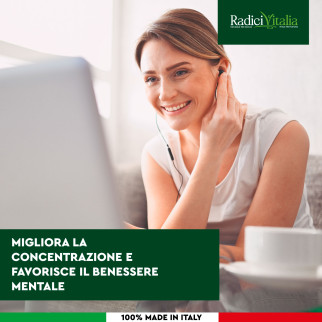 RadiciVitalia Rhodiola Rosea Forte 400mg Integratore per Buon Umore
