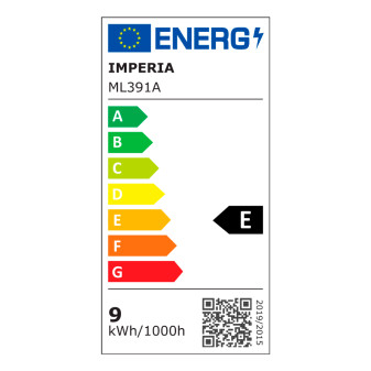 Imperia Lampadina LED GU10 9W Faretto PAR16 in Ceramica