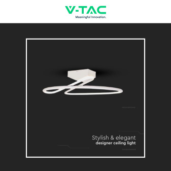 V-Tac VT-7763 Lampadario LED a Superficie 20W SMD Colore Bianco