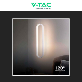 V-Tac VT-7829 Lampadario LED a Sospensione 13W SMD Colore Bianco