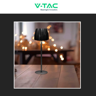 V-Tac VT-7967 Lampada LED SMD da Tavolo 2,7W 3in1 Ricaricabile