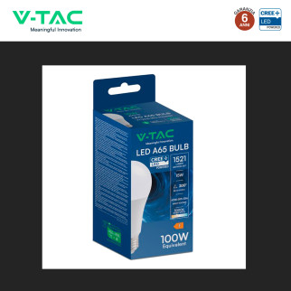 V-Tac Lampadina LED E27 15W Goccia A60 SMD Opaca