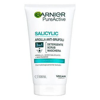 PureActive Salicylic Argilla Anti-Brufoli Trattamento 3in1 Garnier