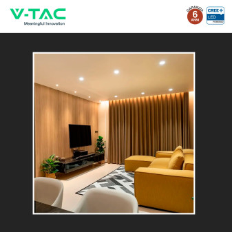 V-Tac VT-275 Lampadina LED GU10 4,5W Faretto PAR16 SMD Chip CREE