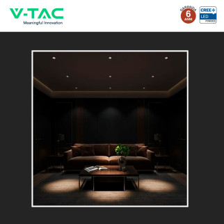 V-Tac VT-247 Lampadina LED GU10 6W Faretto PAR16 Chip CREE