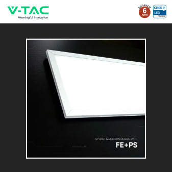 V-Tac Pro VT-6147 Pannello LED CREE Rettangolare 120x30 40W