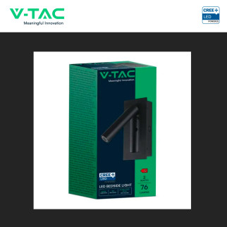 VT-88061 Lampada LED Muro 2W SMD chip CREE Applique con Faretto V-Tac