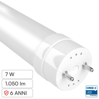 Tubo LED T8 G13 7W SMD CREE Nano-Plastic 60cm con Starter V-Tac