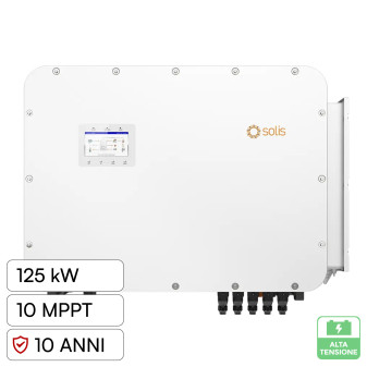 V-Tac Solis Inverter Trifase Ibrido On-Grid / Off-Grid 125kW IP66