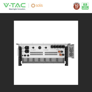 V-Tac Solis Inverter Trifase Ibrido On-Grid / Off-Grid 125kW IP66
