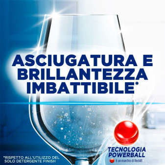 Finish Brillasciuga Brillantante Lavastoviglie fino a 100 Lavaggi - 500ml