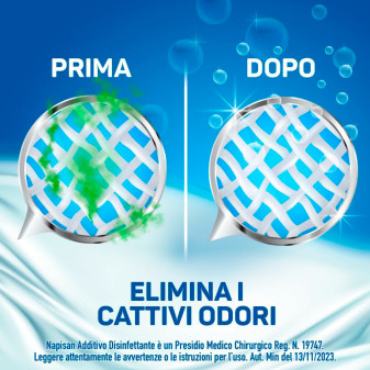 Napisan Additivo Disinfettante Liquido Elimina Batteri Cattivi Odori 1l