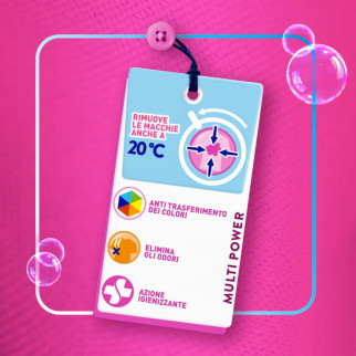 Vanish Oxi Action Gel Pink Smacchiatore per Tessuti Colorati 750 ml