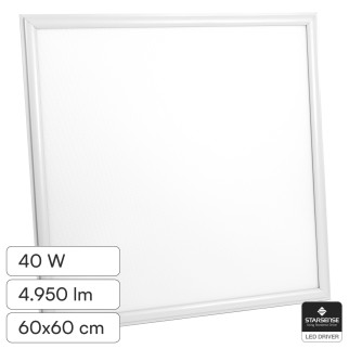 V-Tac VT-6060 Pannello LED Quadrato 60x60 40W