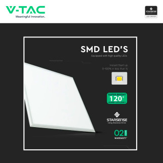 V-Tac VT-6060 Pannello LED Quadrato 60x60 40W
