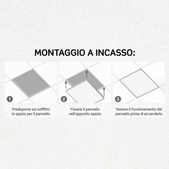 V-Tac VT-6060 Pannello LED Quadrato 60x60 40W