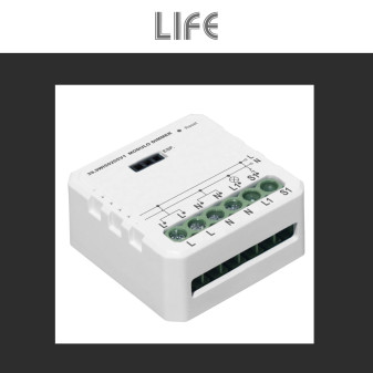 Life Modulo Triac 1CH Ricevitore Interruttore Dimmer ON/OFF Wi-Fi