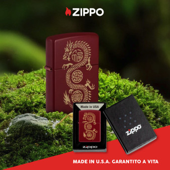 Accendino Zippo mod. 46834 Dragon Luck Design
