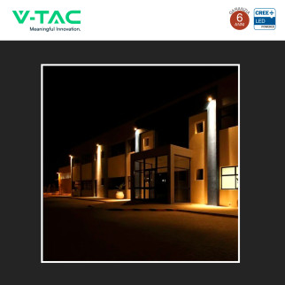 Faro LED 100W SMD Chip CREE IP65 Colore Nero VT-44101