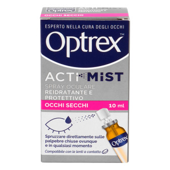 Optrex Actimist Collirio Spray Reidratante Protettivo Occhi Secchi