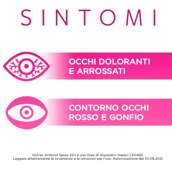 Optrex Actimist Collirio Spray Reidratante Protettivo Occhi Secchi