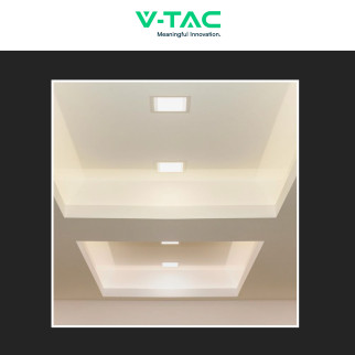 VT-61018 Mini Pannello LED Quadrato 18W SMD da Incasso V-Tac