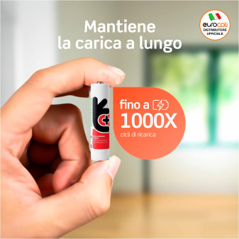 Batterie Ricaricabili Hybrio 2xAAA/HR03 Ni-MH 1,2V 900mAh 1,2V Uniross