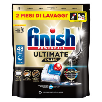Finish Powerball Ultimate Plus Detersivo 48 Tabs