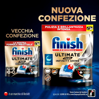 Finish Powerball Ultimate Plus Detersivo 48 Tabs